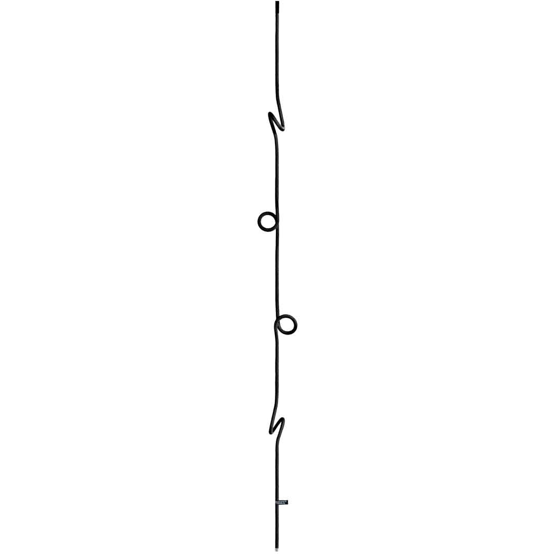 LOOP ROPE Seil Garderobe in Schwarz