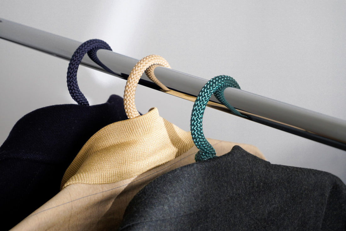 Kleiderbügel Rope Hangers im Kleiderschrank