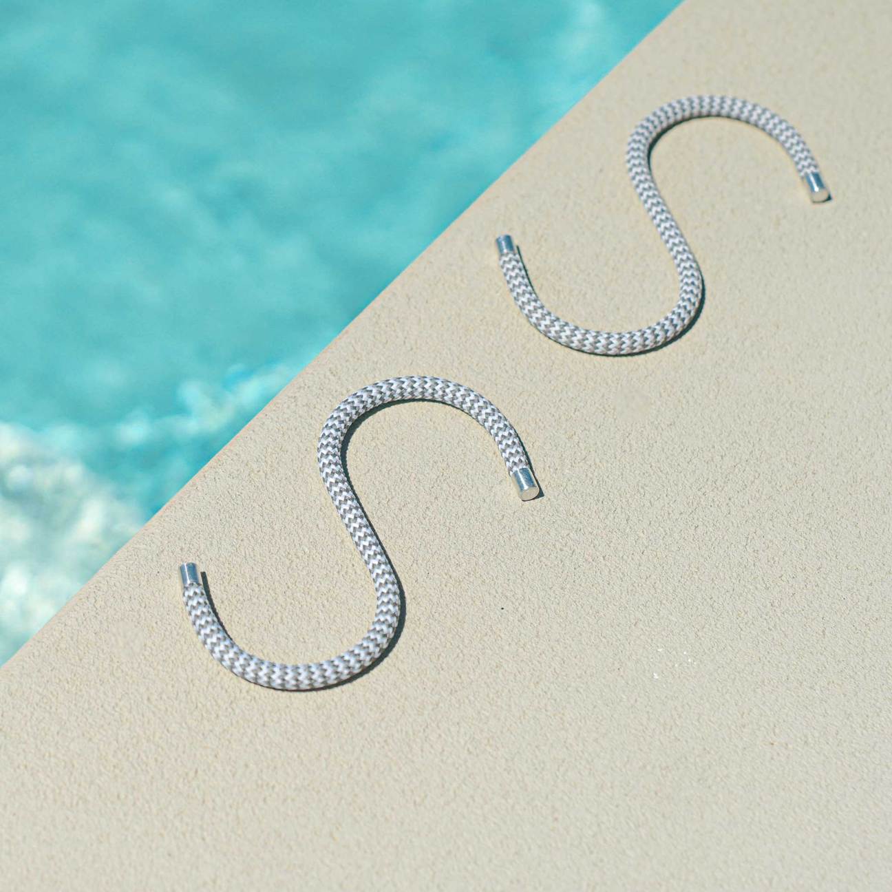 S hooks made of rope for clothes | Peppermint products