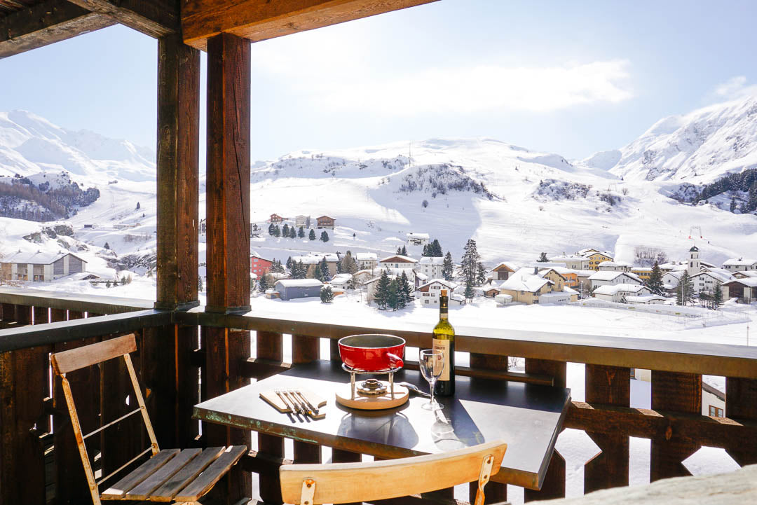 Places to stay in the swiss mountains